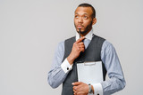 Man With Folder